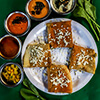 Paneer Hara Bhara Masala Dosa