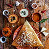 Plain Cheese Dosa