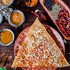 Red Chilli Cheese Dosa