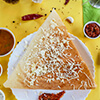 Schezwan Cheese Plain Dosa