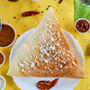 Schezwan Paneer Plain Dosa